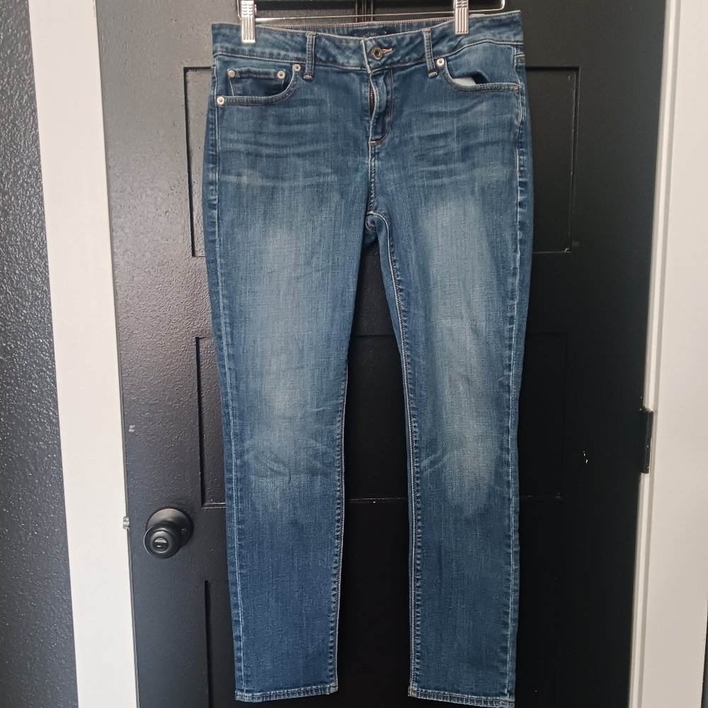 Lucky Brand Lolita Skinny Women's Medium Wash Blue Skinny Mid-Rise Jeans
